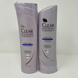 Clear Scalp & Hair Therapy Total Care Nourishing Shampoo & Conditioner FULL SIZE